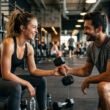 Rencontre à la salle de sport