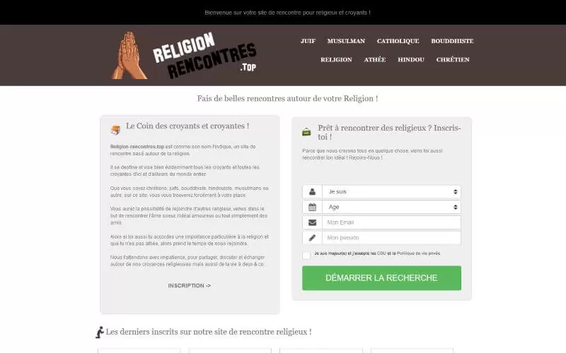 Religion-Rencontres avis 2018